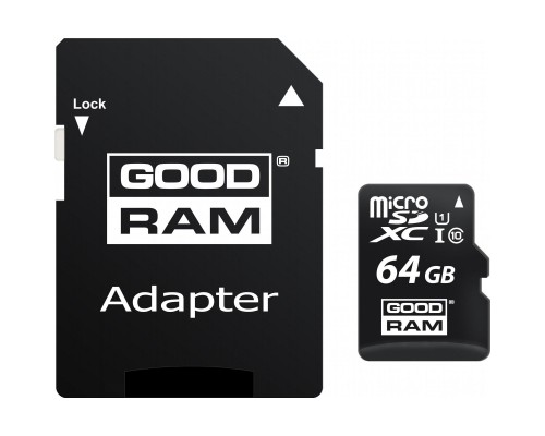 Карта пам'яті Goodram 64GB microSDXC Class 10 (M1AA-0640R12)