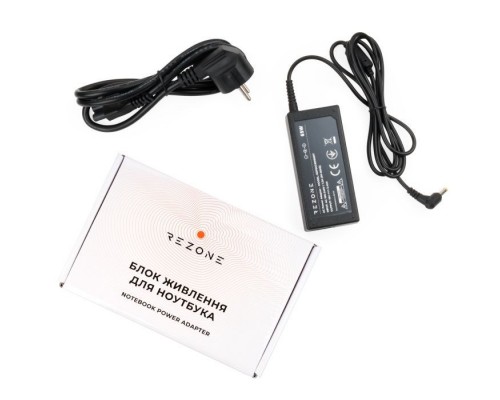 Блок живлення до ноутбуку Rezone ACER 65W 19V 3,42A 5.5*1.7 (RZPSAC65195517)