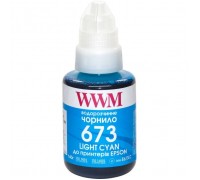 Чорнило WWM Epson L800 140г Light Cyan (E673LC)