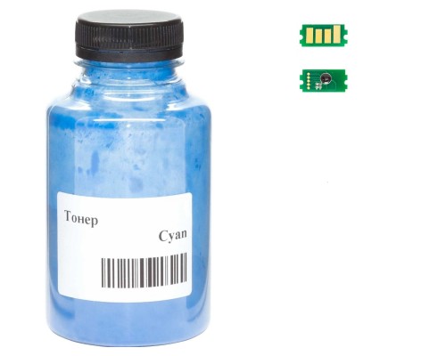 Тонер Kyocera Mita ECOSYS M6030/M6130/M6230/M6530, 70г Cyan +chip AHK (3203481)