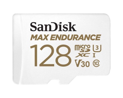 Карта пам'яті SanDisk 128GB microSDXC class 10 UHS-I U3 Max Endurance (SDSQQVR-128G-GN6IA)