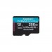 Карта пам'яті Kingston 256GB microSDXC class 10 A2 U3 V30 Canvas Go Plus (SDCG3/256GBSP)