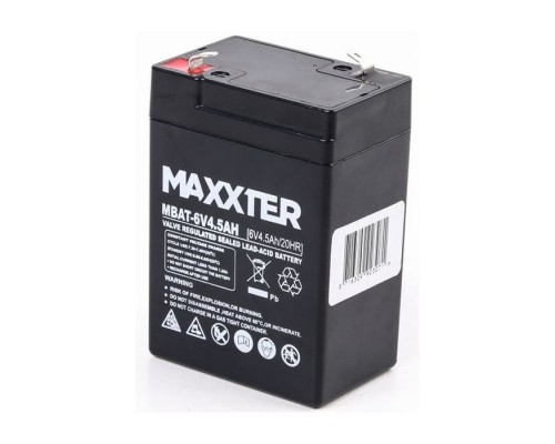 Батарея до ДБЖ Maxxter 6V 4.5AH (MBAT-6V4.5AH)