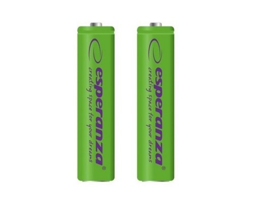 Акумулятор Esperanza AAA 1000mAh Ni-MH * 2 green (EZA101G)