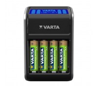 Зарядний пристрій для акумуляторів Varta LCD PLUG CHARGER +4*AA 2100 mAh (57687101441)