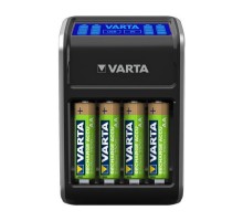 Зарядний пристрій для акумуляторів Varta LCD PLUG CHARGER +4*AA 2100 mAh (57687101441)