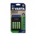 Зарядний пристрій для акумуляторів Varta LCD PLUG CHARGER +4*AA 2100 mAh (57687101441)
