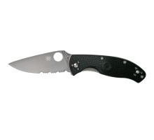 Ніж Spyderco Tenacious FRN полусеррейтор (C122PSBK)