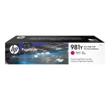 Картридж HP PageWide 981Y Magenta 16K, Enterprise 556/586 (L0R14A)