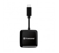 Зчитувач флеш-карт Transcend USB 3.2 Gen 1 Type-C SD/microSD Black (TS-RDC3)