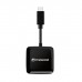 Зчитувач флеш-карт Transcend USB 3.2 Gen 1 Type-C SD/microSD Black (TS-RDC3)