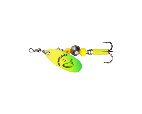 Блешня Savage Gear Caviar Spinner #2 6.0g 07-Fluo Yellow/Chartreuse (1854.07.79)