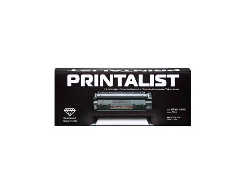 Картридж Printalist HP LJ M107a/135w/137fnw, 106A Black (HP-W1106-PL)