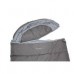 Спальний мішок High Peak Dundee 4 +4C Grey/Light Grey Left (928928)