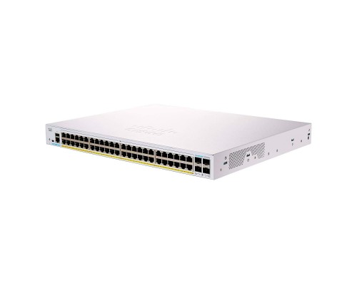 Комутатор мережевий Cisco CBS350-48P-4X-EU