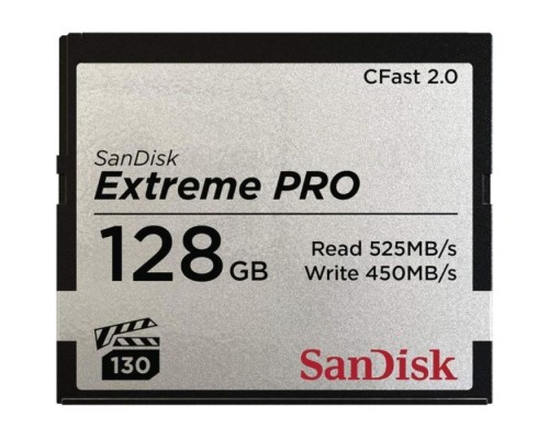 Карта пам'яті SanDisk 128GB Compact Flash eXtreme Pro (SDCFSP-128G-G46D)
