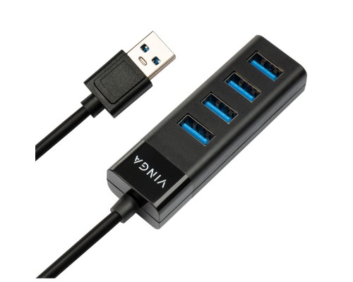 Концентратор Vinga USB3.0 to 4*USB3.0 HUB (VHA3A4)