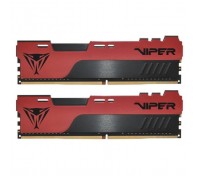 Модуль пам'яті для комп'ютера DDR4 16GB (2x8GB) 3200 MHz Viper Elite II Red Patriot (PVE2416G320C8K)