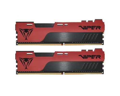 Модуль пам'яті для комп'ютера DDR4 16GB (2x8GB) 3200 MHz Viper Elite II Red Patriot (PVE2416G320C8K)