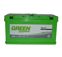 Акумулятор автомобільний GREEN POWER 100Ah (000022430)