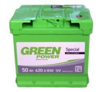 Акумулятор автомобільний GREEN POWER 50Ah (000022355)