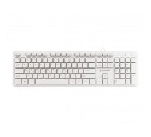 Клавіатура Gembird KB-MCH-03-W-UA USB White (KB-MCH-03-W-UA)