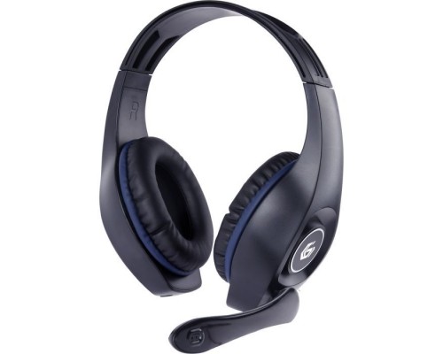 Навушники Gembird GHS-05-B Black-Blue (GHS-05-B)