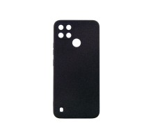 Чохол до мобільного телефона Dengos Carbon Realme C21y (black) (DG-TPU-CRBN-146)