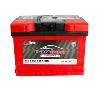 Акумулятор автомобільний CARBON 62 Ah/12V Euro (CRB62-00)
