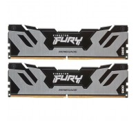 Модуль пам'яті для комп'ютера DDR5 32GB (2x16GB) 6400 MHz FURY Renegade Silver Kingston Fury (ex.HyperX) (KF564C32RSK2-32)