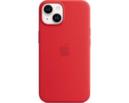 Чохол до мобільного телефона Apple iPhone 14 Plus Silicone Case with MagSafe - (PRODUCT)RED,Model A2911 (MPT63ZE/A)