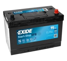 Акумулятор автомобільний EXIDE EXCELL 95Ah ASIA Ев (-/+) (760EN) (EB954)