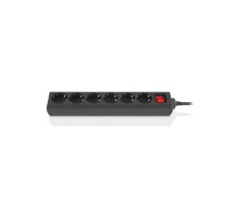 Мережевий фільтр живлення REAL-EL RS-6 Protect M 3m, black (EL122300034)