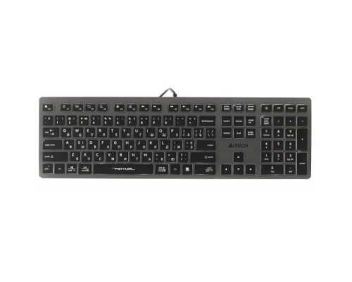 Клавіатура A4Tech FX60H USB Grey White backlit