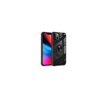 Чохол до мобільного телефона Drobak Magnetic Ring Case with Airbag Apple iPhone 11 Pro Black (707013)