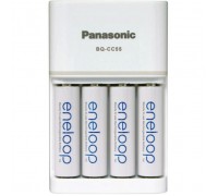 Зарядний пристрій для акумуляторів Panasonic Smart-Quick Charger + Eneloop 4AA 2000 mAh NI-MH (K-KJ55MCD40E)