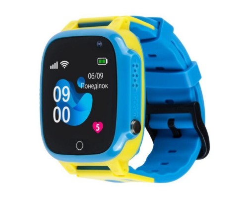 Смарт-годинник Amigo GO008 GLORY GPS WIFI Blue-Yellow (976267)