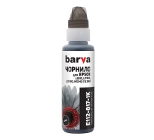 Чорнило Barva Epson 112 100 мл, black, флакон OneKey 1K, pigm. (E112-817-1K)