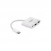 Концентратор Intracom USB3.1 Type-C to HDMI/USB 3.0/PD 60W 4-in-1 White Manhattan (152945)