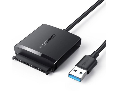 Перехідник USB 3.0 AM to SATA III F Ugreen (60561)
