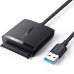 Перехідник USB 3.0 AM to SATA III F Ugreen (60561)