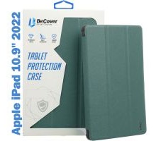 Чохол до планшета BeCover TPU Edge mount Apple Pencil Apple iPad 10.9" 2022/24/11" 2025 Dark Green (708482)
