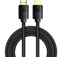 Кабель мультимедійний HDMI M to HDMI M 1.0m V2.1 Baseus (CAKGQ-J01)