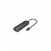 Концентратор Vention USB 3.1 Type-C to 3xUSB 2.0+MicroUSB+RJ45 100M Ethernet black (TGOBB)