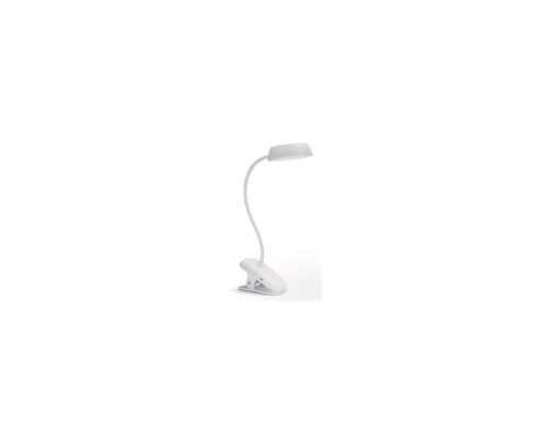 Настільна лампа Philips LED Reading Desk lamp Donutclip 3W, 4000K, 1200mAh (Lithium battery), білий (929003179727)