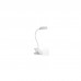 Настільна лампа Philips LED Reading Desk lamp Donutclip 3W, 4000K, 1200mAh (Lithium battery), білий (929003179727)