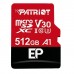 Карта пам'яті Patriot 512GB microSD class 10 UHS-I U3 (PEF512GEP31MCX)