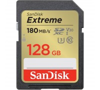 Карта пам'яті SanDisk 128GB SD class 10 UHS-I Extreme (SDSDXVA-128G-GNCIN)