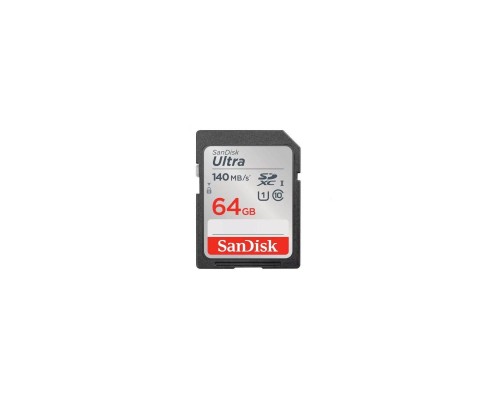 Карта пам'яті SanDisk 64GB SD class 10 UHS-I Extreme Ultra (SDSDUNB-064G-GN6IN)