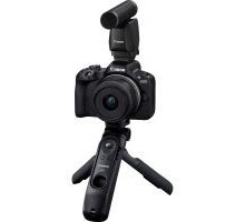 Цифровий фотоапарат Canon EOS R50 + RF-S 18-45 IS STM Black Creator Kit (5811C036)